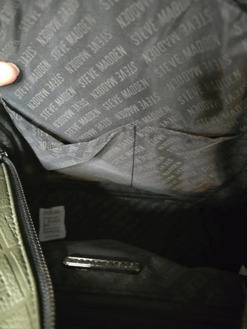 Steve Madden Olive Balma Backpack